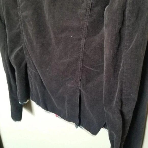 Burberry Brown Corduroy Blazer Single Breasted - Picture 14 of 14